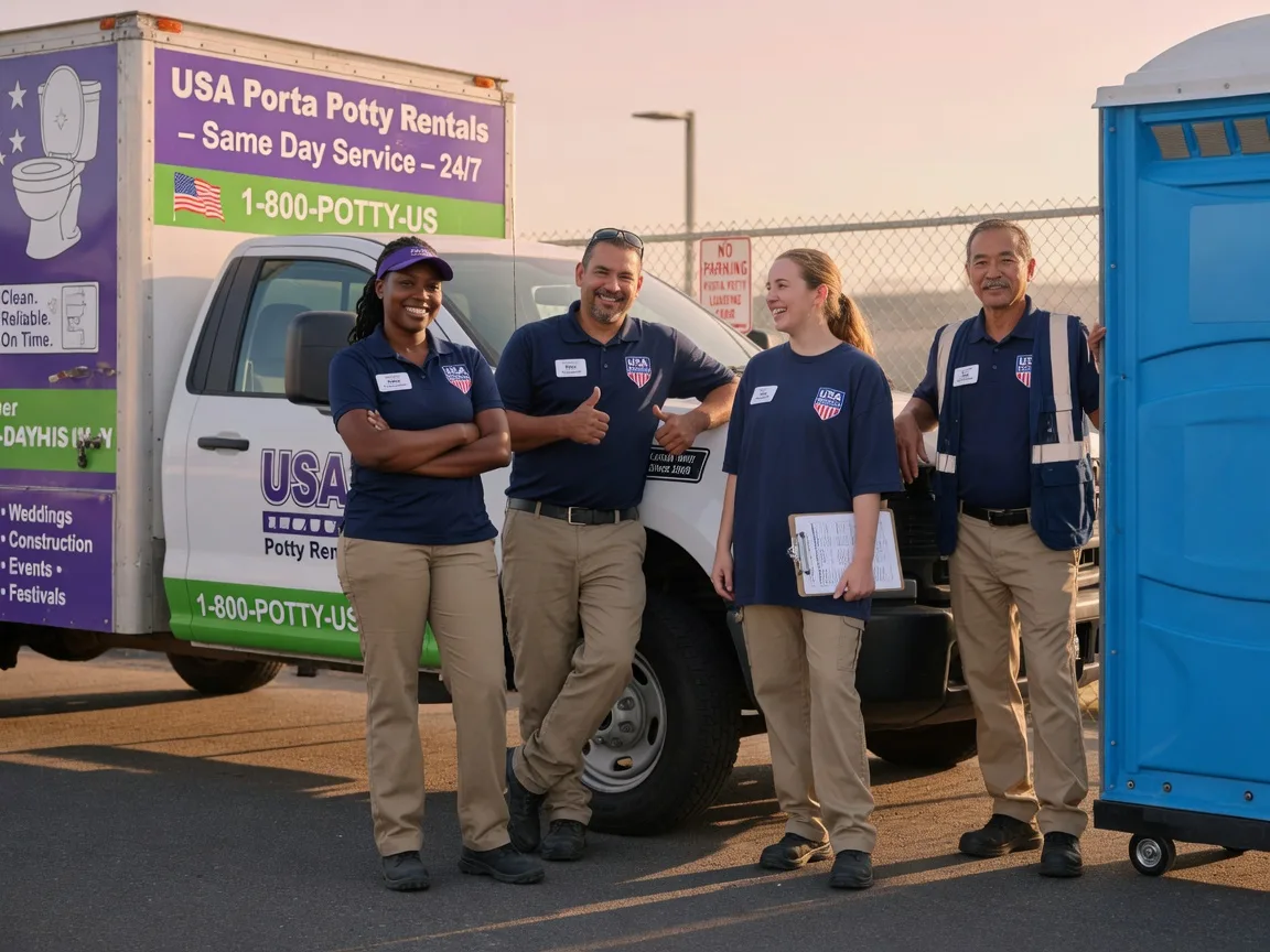 Porta Potty Rental company in Maxton, NC